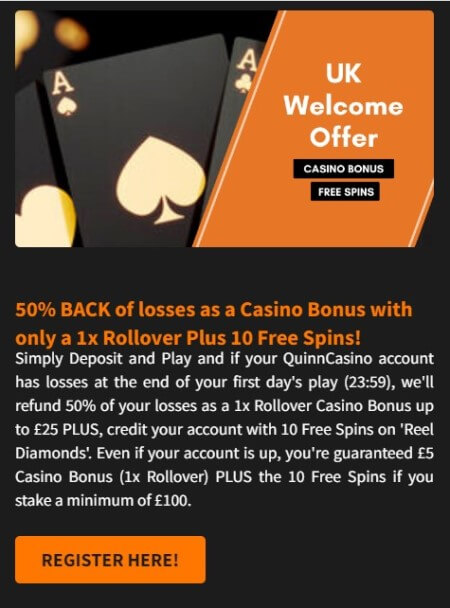 Quinnbet Casino Review