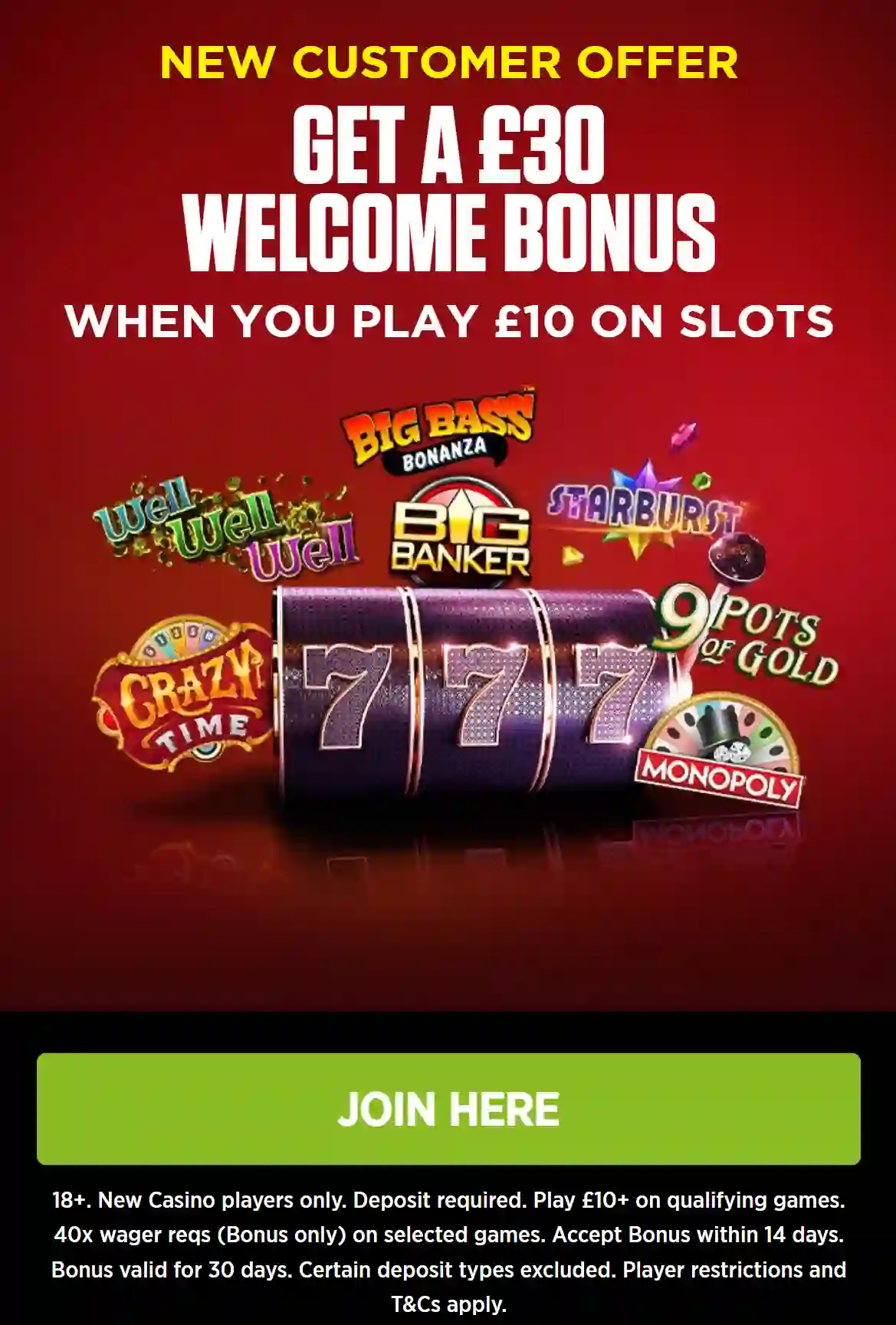 Ladbrokes Casino Bonus Code