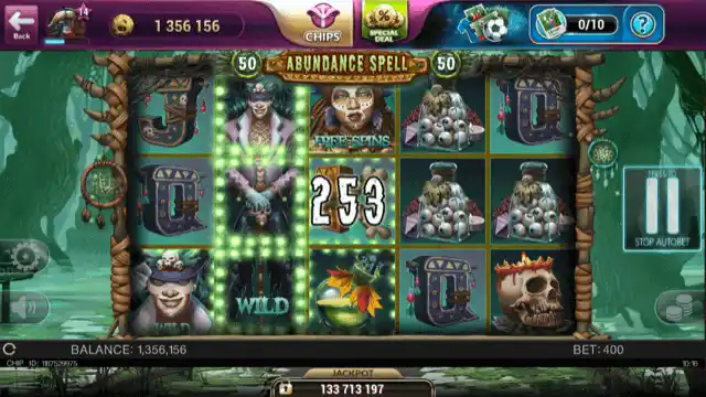 Play a Voodoo Themed slot for free