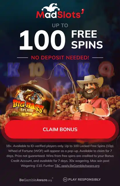 MadSlots Casino Bonus